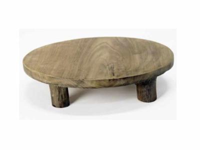 Plateau teak naturel 25x7 cm
