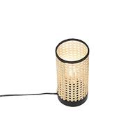 QAZQA Landelijke tafellamp rotan - Kata - thumbnail