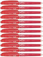 Boligrafo de tinta líquida Pilot Frixion Point Wisbare inkt Rood (12 Stuks) - thumbnail