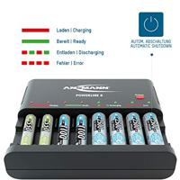 Ansmann Powerline 8 Batterijlader NiCd, NiMH AAA (potlood), AA (penlite) - thumbnail