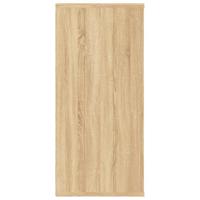 Boekenkast/dressoir 66x30x97,8 cm spaanplaat sonoma eikenkleur - thumbnail