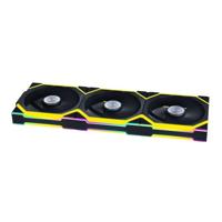 Lian Li UNI FAN SL Wireless Reverse Blade 120mm 3-Pack Black - thumbnail
