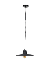 Zuiver Hanglamp 'Balance' Rotan, Ø35cm, kleur Zwart - thumbnail