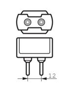 Signify 87169200 Halogeen metaaldamp 105 mm G12 100.1 W Energielabel: F (A - G) Warmwit Buis 1 stuk(s) - thumbnail