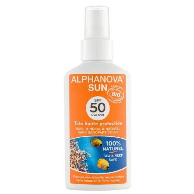 Alphanova Sun Sun spray vegan SPF50 125 Gram