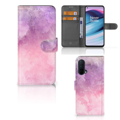 Hoesje OnePlus Nord CE 5G Pink Purple Paint Hoesje OnePlus Nord CE 5G Pink Purple Paint