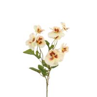 Roberts Collection Kunsttak viool struik wit/geel 45cm - thumbnail