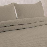 Sprei Pierre Cardin EGNA Beige Bed van 135 - thumbnail