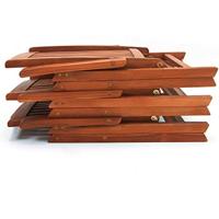 Tuinset inklapbaar Moreno 3-delig eucalyptushout FSC-gecertificeerd - thumbnail