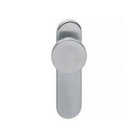 Intersteel Knop op schild profielcilindergat 72mm brandvertragend - RVS - thumbnail