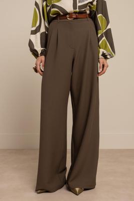 Studio Anneloes Skye Waffle Trousers 13485 Broek 7400 New Army