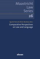 Comparative Perspectives on Law and Language - - ebook - thumbnail