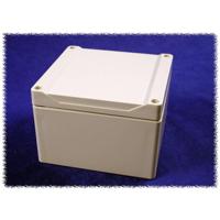 Hammond Electronics 1555PGY Universele behuizing 120 x 120 x 80 ABS Grijs 1 stuk(s) - thumbnail