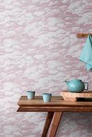 Architects Paper Jungle Chic roze behang | 377051 - thumbnail