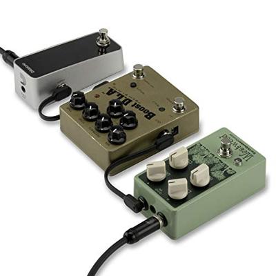 D'Addario PW-FPRR-204 Flat Patch Cable mono jack haaks 10 cm (set van 2) D'Addario PW-FPRR-204 Flat Patch Cable mono jack haaks 10 cm (set van 2)