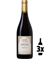 3 flessen La famille Meiland Merlot Probeerpakket - thumbnail