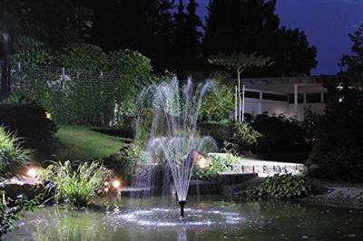 Oase Aquarius Fountain Set Eco 7500 - Energiezuinige Fonteinpomp 7500L/u, 85W, met Fonteinopzetstukken