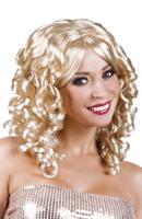 Pruik Cocktail blond - thumbnail