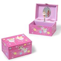 Simply For Kids houten juwelendoosje met muziek en ballerina - thumbnail