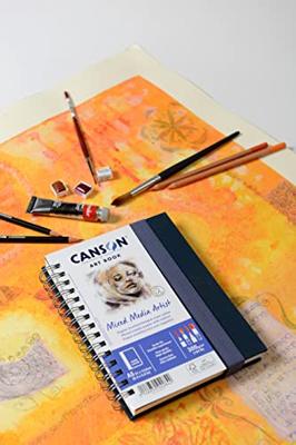 Canson Mixed Media Artist tekenboek, 28 vellen, 300 g/m², ft 14,8 x 21 cm (A5) Canson Mixed Media Artist tekenboek, 28 vellen, 300 g/m², ft 14,8 x 21 cm (A5)