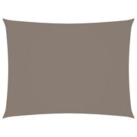 VidaXL Zonnescherm rechthoekig 2,5x3,5 m oxford stof taupe - thumbnail