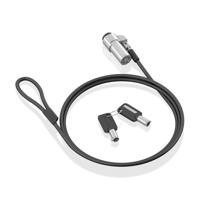 Veiligheidskabel Aisens ASLK-D45K06-BK 1,5 m - thumbnail