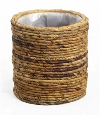 Van der Leeden Mandwerk BV bloemenvaas plantaardig 20x20x20cm natural