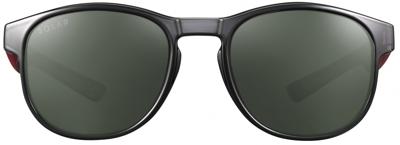 Solar zonnebril Cross unisex cat.3 rechthoekig zwart/rood/groen