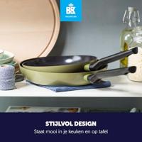 Enjoy koekenpannenset Olijfgroen 2-delig - thumbnail