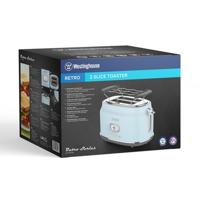 Retro Serie - 2 Slice Toaster - 815W - Blue - thumbnail