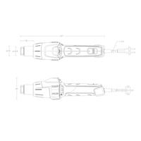 Steinel 089474 HEISSLUFTGEBLAESE HM 2220 E Heteluchtpistool 2200 W - thumbnail