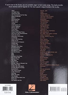 Hal Leonard First 50 Songs You Should Play on Drums songboek voor drum
