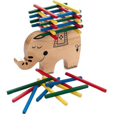 Houten Balans Spel Olifant Houten Balans Spel Olifant