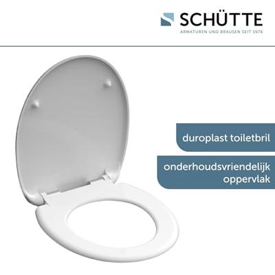 Schutte Duroplast WC-bril FLOWERS&WOOD met soft-close
 82197 - thumbnail