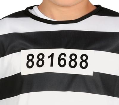 Boevenpak kind zwart/wit