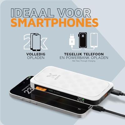 Xtorm Fuel Series Power Pack 20 W 10.000 mAh Powerbank Wit - thumbnail