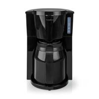 Nedis KACM250EBK Koffiezetapparaat Maximale Capaciteit: 1.0 L 8 Warmhoudfunctie Zwart - thumbnail