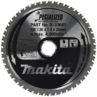 Makita Zaagblad Met. 136X20X1,4 50T -15G - B-33641 - thumbnail