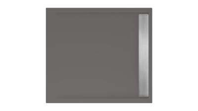 Xenz easy tray douchevloer 100x90x5cm rechthoek acryl antraciet 6945-05 Xenz easy tray douchevloer 100x90x5cm rechthoek acryl antraciet 6945-05