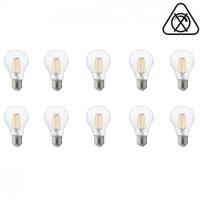 LED Lamp 10 Pack - Filament - E27 Fitting - 4W - Natuurlijk Wit 4200K - thumbnail