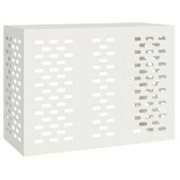 VidaXL Airconditioner hoes wit 110 x 50 x 80 cm staal - thumbnail