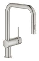 Keukenmengkraan GROHE Minta U-Uitloop Uittrekbare Dual Spray - thumbnail