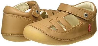 Leren baby sandalen Sushy Originel Softers KICKERS® karamel Leren baby sandalen Sushy Originel Softers KICKERS® karamel