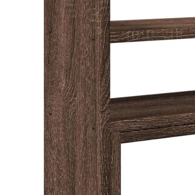 VidaXL Bureau organiser 40x17x41 cm bewerkt hout bruin eikenkleurig