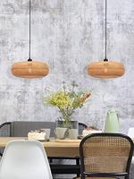 GOOD&MOJO Hanglamp 'Palawan' Small, Bamboe, kleur Naturel - thumbnail