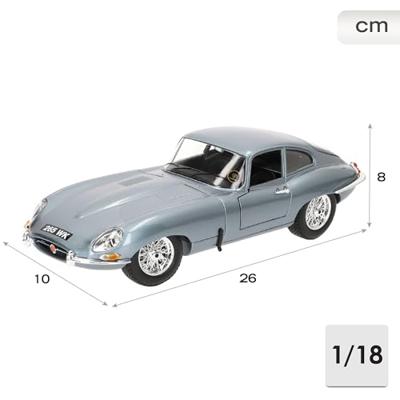 Auto Bburago GT-Jaguar "E" Coupe (1961) 1:18