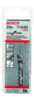 Bosch decoupeerzaagbladen [5x] - T144D - hout - 2608630040 - thumbnail