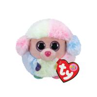 Ty Beanie Ty teeny puffies rainbow poodle, 10cm - thumbnail