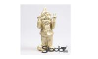 Stoobz kabouter peace goud 31cm - thumbnail