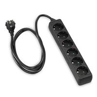 Hama 6-Way Ja.W.Cp.1.4M Black - thumbnail